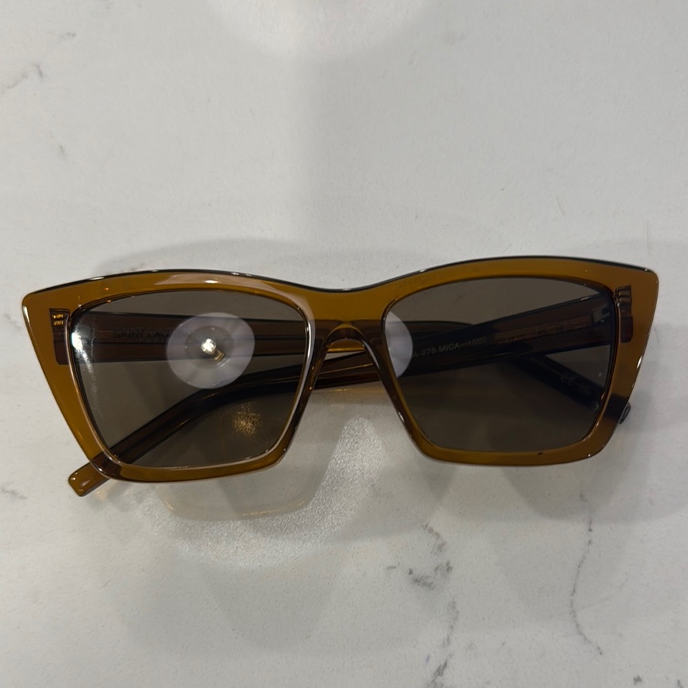 Saint Laurent Brown Sunglasses